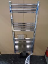 Image of Towel Warmer Electric Chrome Straight New H X 1200 W X 500