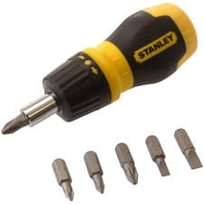 Image of Stanley Multibit Stubby Screwdriver With Bits