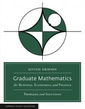Image of Graduate Mathematics for Business, Economics and Finance: Problems and Solutions