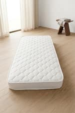 Image of Single Bed In White Pine 3ft Single Bed Wooden Frame White Pine