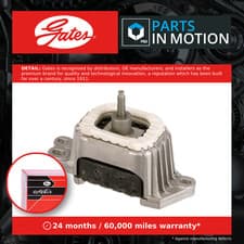 Image of Engine Mount fits PEUGEOT 508 Mk1 1.6 Right 10 to 18 Mounting Gates 1839J9 New