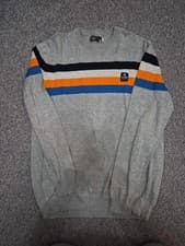 Image of Core Jack&Jones size uk xl gray with colored stripes