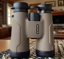 Image of 10x42 BAK4 Binoculars FMC Lens Low Light Birdwatching Stargazing Beige