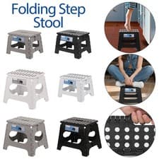 Image of Large 150kg Folding Step Stool Multi Purpose Heavy Duty Home Kitchen Foldable