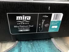 Image of Mira  11796003 Platinum Dual Rear Fed Digital Shower - Chrome