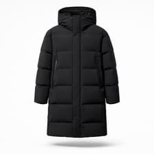 Image of Mango Man Performance Collection Long Waterproof Anorak – S – Down Filled £220