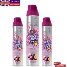 Image of 1001 Carpet Fresh Spray Pet-Friendly Odour Neutraliser With Fruity Fragrance UK