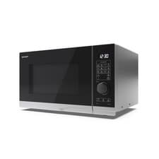 Image of Sharp YC-PG234AU-S 23L 900W Microwave with 1000W Grill Function - Silver