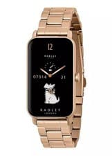 Image of Radley Series 21 SS Lozenge Rose Gold Plated Strap Smart Watch-NEW/142W