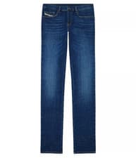 Image of Diesel D Mihtry Straight Jeans Mid Waist Mid Blue Mens W32 L30 *REF29-6