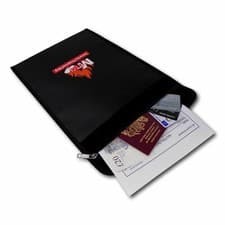 Image of Fireproof Safe UL94 Certified & IPX4 Rated A4 Document Wallet 380mm x 285mm
