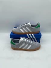 Image of Adidas Gazelle Junior Low Suede Trainers UK 3 EU 35 1/2 New