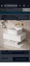 Image of DOVER - Square Countertop Basin 395mm - Dover From Better Bathrooms RRP:£39.97