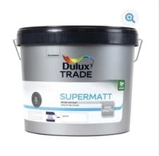 Image of Dulux Trade Supermatt White 10L. Cash On Collection