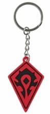 Image of World of Warcraft Horde Red Keychain WOW Horde Keyring
