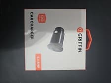 Image of Griffin 2.4 Amp USB A Car Charger Black - GP-012-BLK