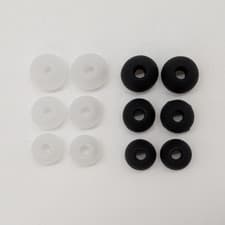 Image of Earbud tips for Skullcandy Push/Grind/Fuel/Sesh/Indy/Evo/Dime/Mod/Jib x2 1 pair