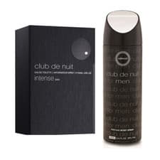 Image of ARMAF CLUB DE NUIT INTENSE EAU DE TOILETTE & DEODORANT BODY SPRAY COMBO FOR MEN