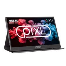 Image of piXL PM156C 15.6 Inch Full HD 60Hz IPS Portable Monitor with Case & Stand