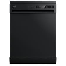 Image of HYE Freestanding Dishwasher 60cm Full Size 14 Place Setting - Black - DW0114PB25