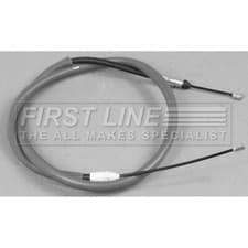 Image of Handbrake Cable Rear Right FKB3048 First Line Hand Brake Parking 8200228260