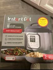 Image of Instant Pot 7-in-1 Duo Multi-Use Pressure Cooker 3L with Stainless Steel Pot