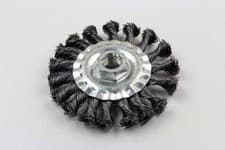 Image of VEWERK 100MM Wire Flat Wheel Brush - Steel Twist Knot – Box Of 4 2129