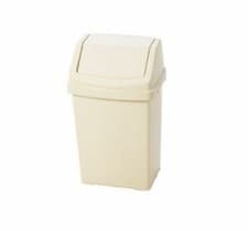 Image of Plastic Swing Bin 50 15 25 8 Litre Home / Office / Kitchen Rubbish Waste Dustbin
