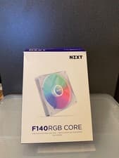 Image of NZXT F140 RGB Core 140mm White Case Fan – RGB – Brand New (Fan + Manual Only)