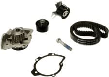 Image of Water Pump & Timing Belt Kit Fits Citroen DS Fiat Ford Peugeot Gates KP15672XS