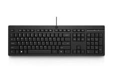Image of HP 125 UK QWERTY Wired Keyboard Black Brand New In Box