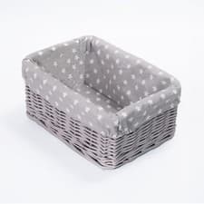 Image of Wickerfield Wicker Storage Baskets with Removable Lining Gift Hampers