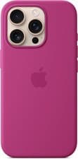 Image of Apple iPhone 16 Pro Silicone Case with MagSafe - Fuchsia ​​​​​​​