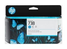 Image of HP 738 130-ml Cyan DesignJet Ink Cartridge