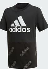 Image of adidas  Box Linea 03 Junior T Shirt Boys Short Sleeve Crew Neck Top AGE 5-15