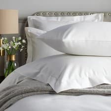 Image of Luxury 400 Thread Count Egyptian Cotton Pillowcases Pair Housewife Oxford