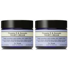 Image of 2 x Neals Yard Remedies Vitamin E & Avocado Night Cream - 50g