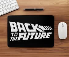 Image of Back to the future Mouse Mat 24cm x 20cm Movie Novelty Gaming Mouse Pad Office