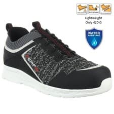 Image of MENS S1P LIGHTWEIGHT SAFETY METAL FREE COMPOSITE TOE CAP TRAINERS WORK SHOES SZ