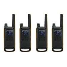 Image of Motorola Talkabout T82 Extreme PMR446 2-Way Walkie Talkie Radio Quad Pack - Yell