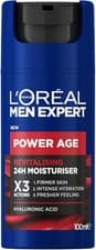 Image of L Oreal Men Expert Power Age Moisturiser Hydrating & Revitalising Hyaluronic