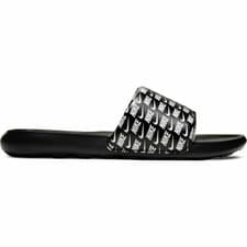 Image of Men's Nike Victori One Slide SIZE 8 Print Black/White-Black (CN9678 006)