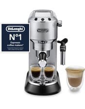 Image of De'Longhi Dedica Style Traditional Pump Espresso Coffee Machine EC685