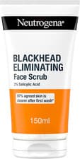 Image of Neutrogena Blackhead Eliminating Face Scrub (1X 150Ml), Gentle Face Care with 2%