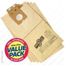 Image of 5 x NILFISK  Vacuum Cleaner Dust Bags To Fit - Family Series, VP300, GD1000