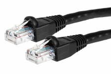 Image of Maplin Essentials CAT6 Network Black Cable 5m High Speed