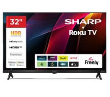 Image of SHARP 1T-C32HD2725KB Roku TV 32" Smart HD Ready HDR LED TV