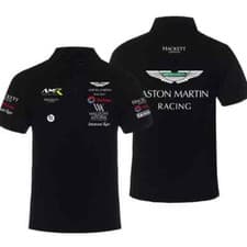 Image of F1 Aston Martin Team Fan's Polo Shirt NEW