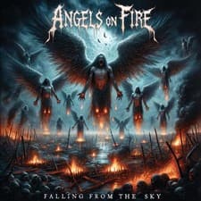 Image of Angels on Fire Falling from the Sky (CD) Album (US IMPORT)