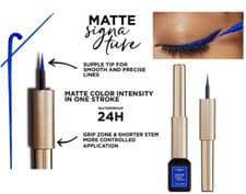 Image of L'Oreal Matte Signature Liquid Eyeliner - 02 Blue Signature